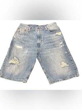Levi’s Men’s Casual Distressed Jean Shorts Size 34
